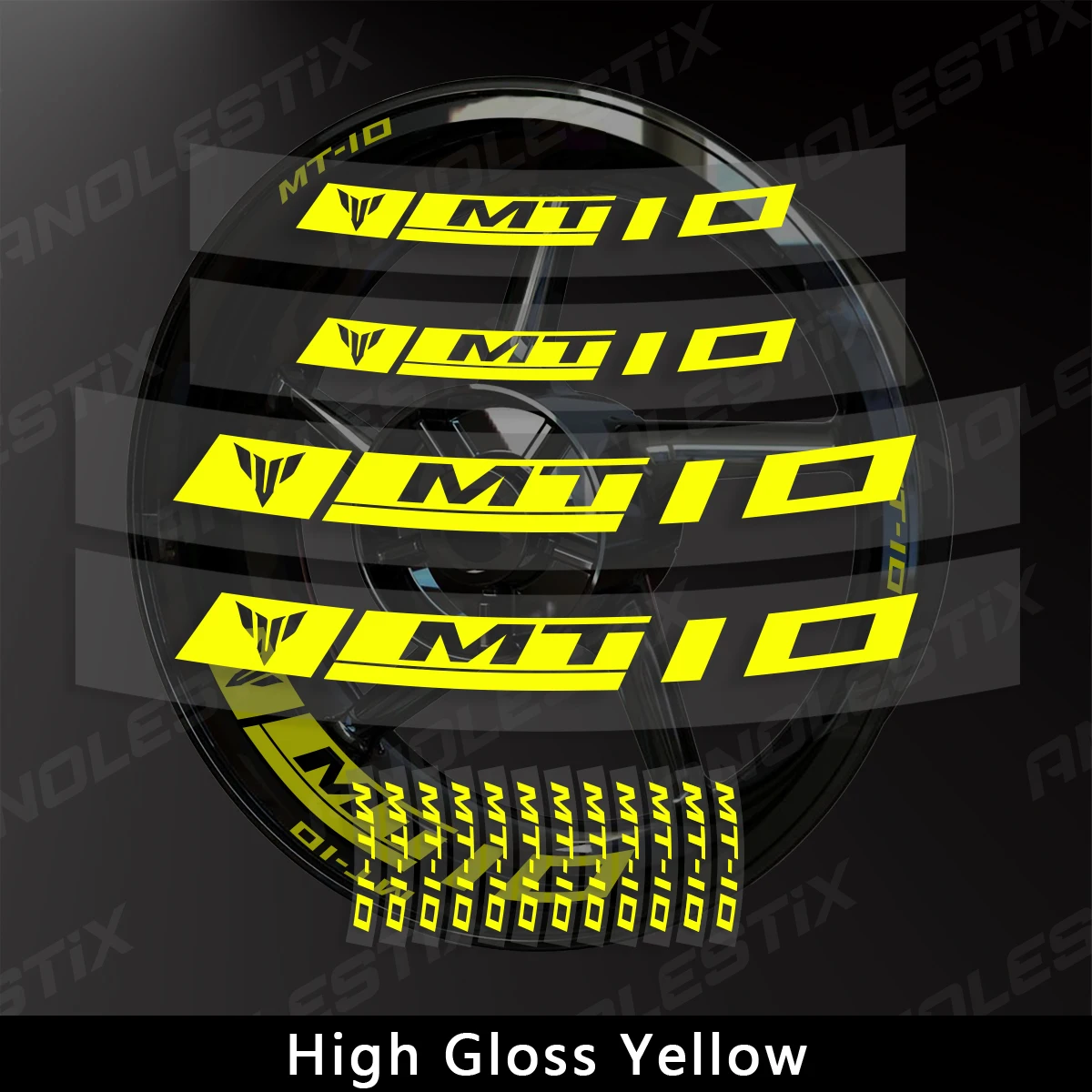 AnoleStix ݻ   ƼĿ  Į  Ʈ , ߸ MT10 MT-10 2019 2020 2021 2022 2023