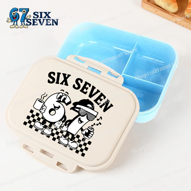 Cute Cartoon Lunch Box - Large Capacity Portable Bento Case for Kids, Students, and Picnics