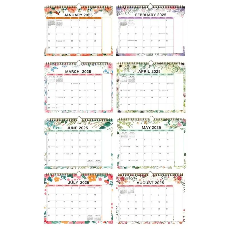 Calendar January To December Aesthetic Home Wall Decoration Art For Home And School Organizing Wall Calendar