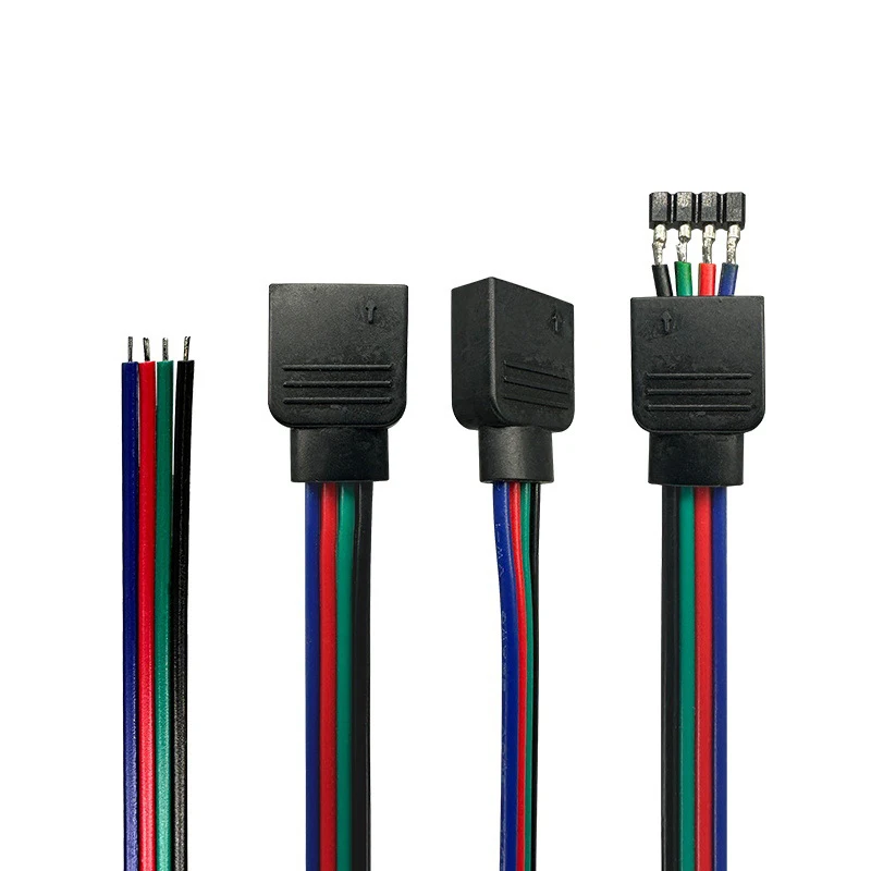 Ecd Germany 5 X Rgb Led Stripe Bar Connector Adattatore Connettore Rapido Per Luci Natalizie 89801679 - Foto 4