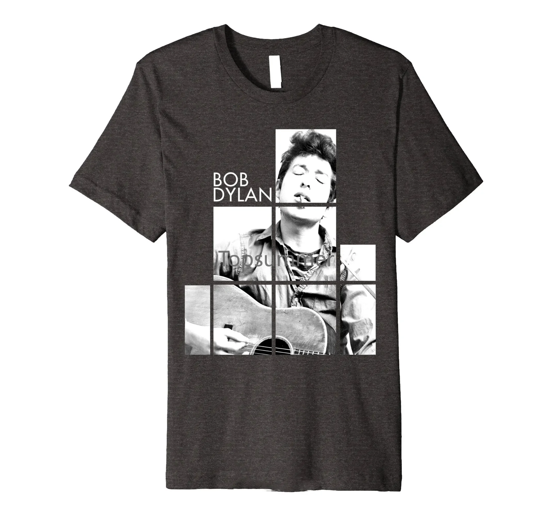 

Funny Men T Shirt Women Novelty Tshirt Bob Dylan Blocks Tee Officially Licensed T-Shirt