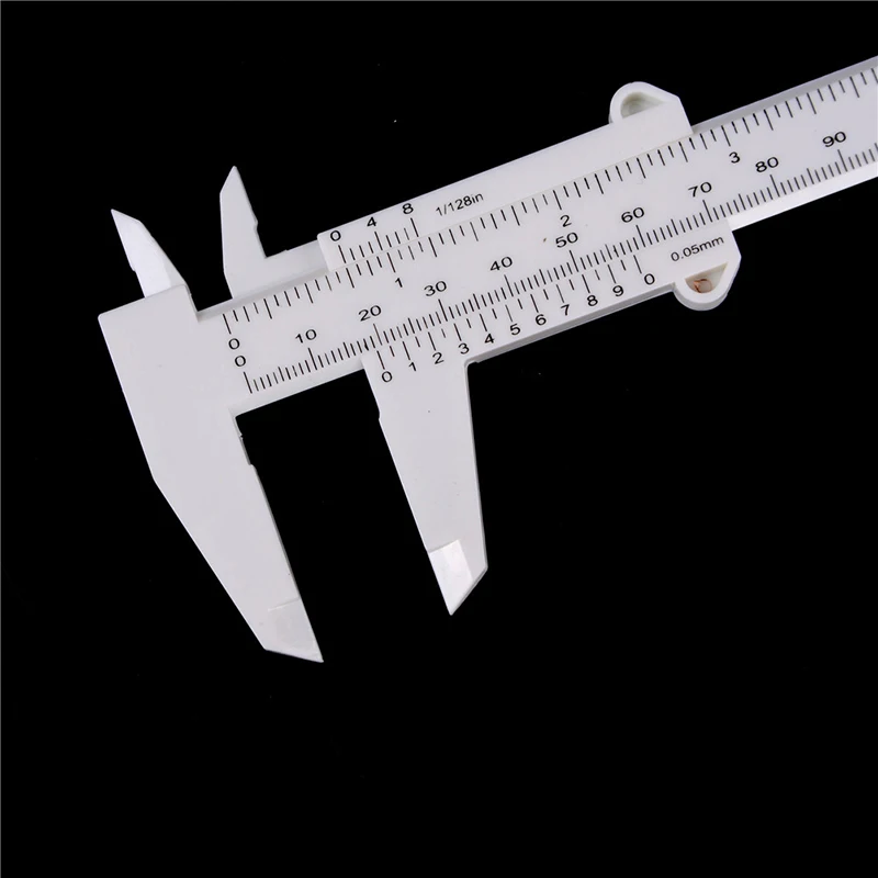 Description Picture 4 of item3/6Inch 80/150mm 0.05mm Measuring Instrument Vernier Calipers Plastic Ruler Sliding Gauge Vernier Caliper Jewelry Measuring tool