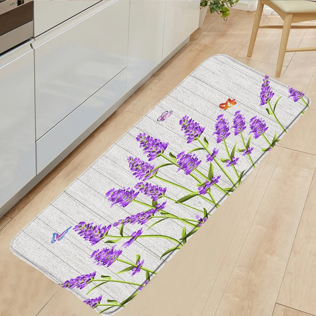 Non-slip Kitchen Floor Mat, Daisy Kitchen Rugs, Household