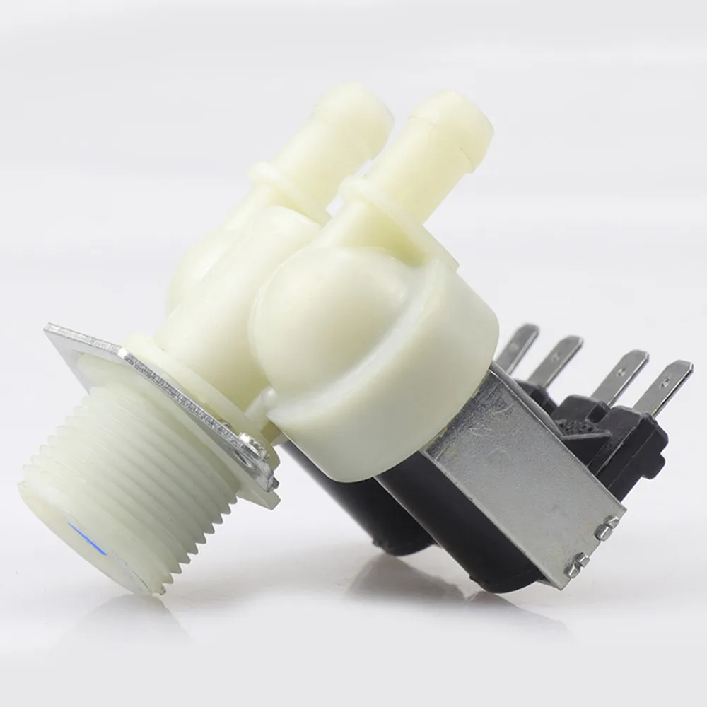 220-240V 6VA Double Head Inlet Solenoid Valve For Washing Machine XQG70-1279 XQB70-C86G xqb80-c86g/C98/C88