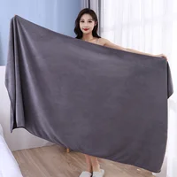 Thickened Large Microfiber Bath Towel-Super absorbent and quick-drying multi-purpose microfiber towel 4