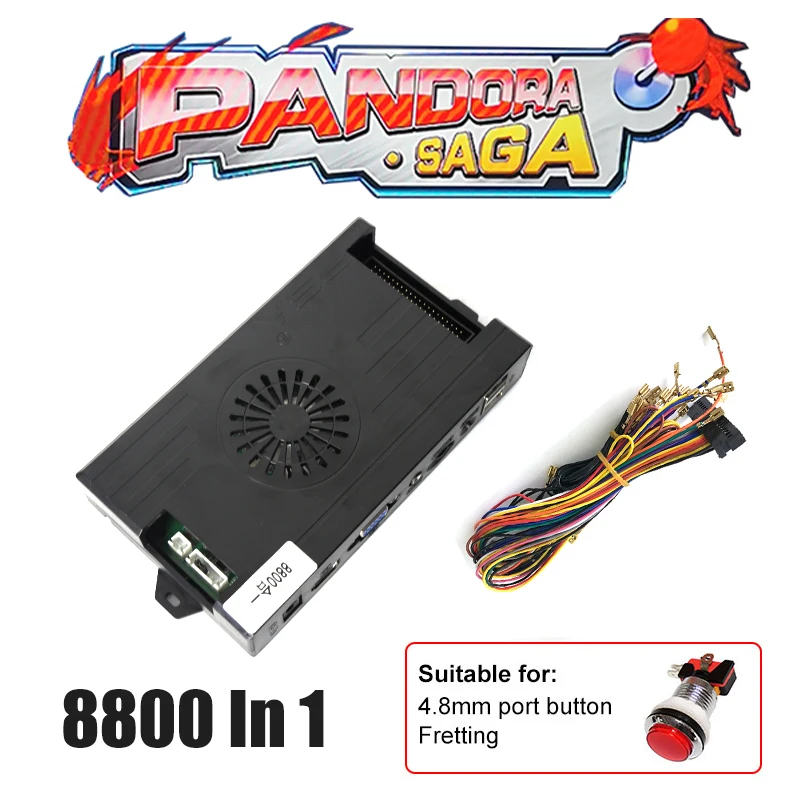 Newest Pandora Game Box SEGA 8800 In 1 Family PCB Board 40P Home To Jamma Arcade Cartridge HDMI VGA Motherboard