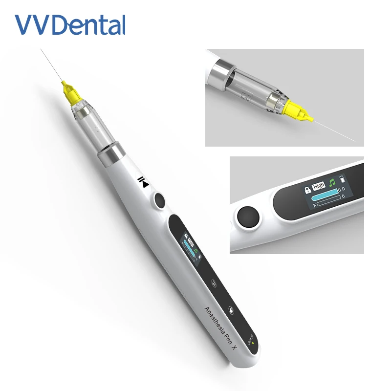 VV Dental Oral Anesthesia Injector Portable Painless Wireless Local Anesthesia with Operable LCD Display Dental Instruments