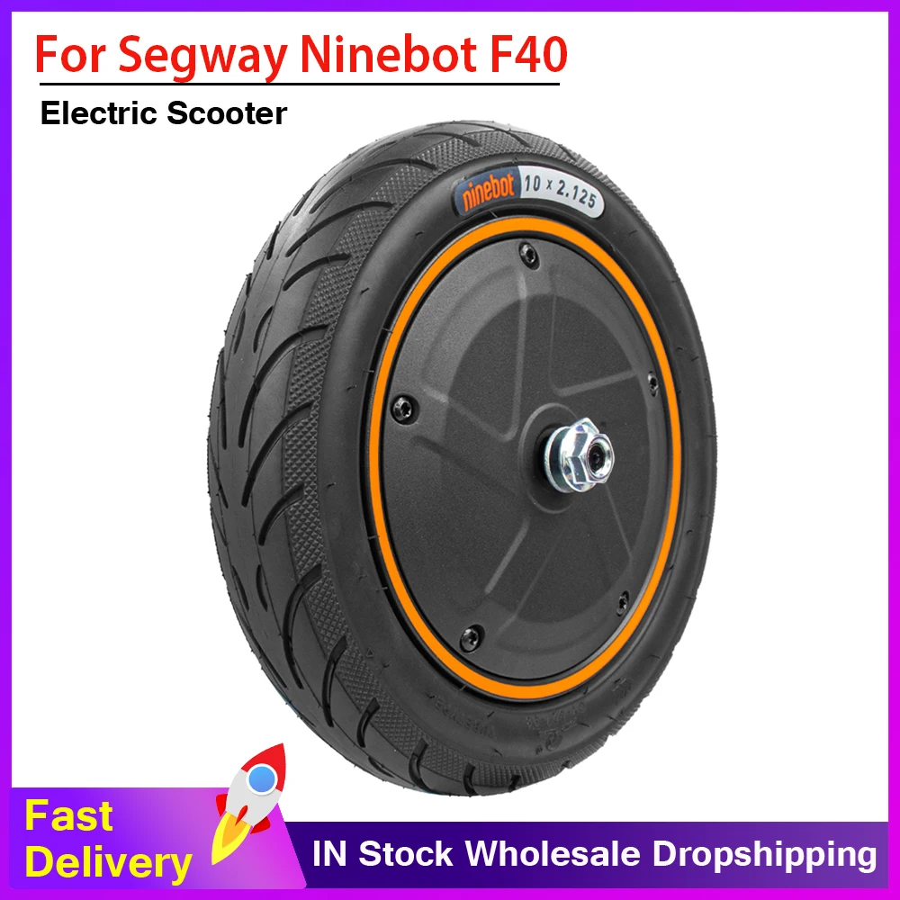 

Original 350W Motor Wheel for Segway Ninebot F40 KickScooter Electric Scooter 10 Inch Engine Motors Wheel Assembly Accessories