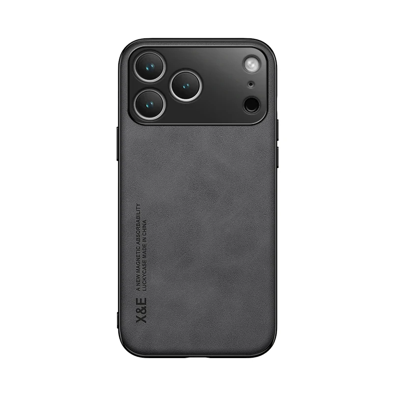 Leather Sheepskin Soft Case - Luxurious Shockproof Cover