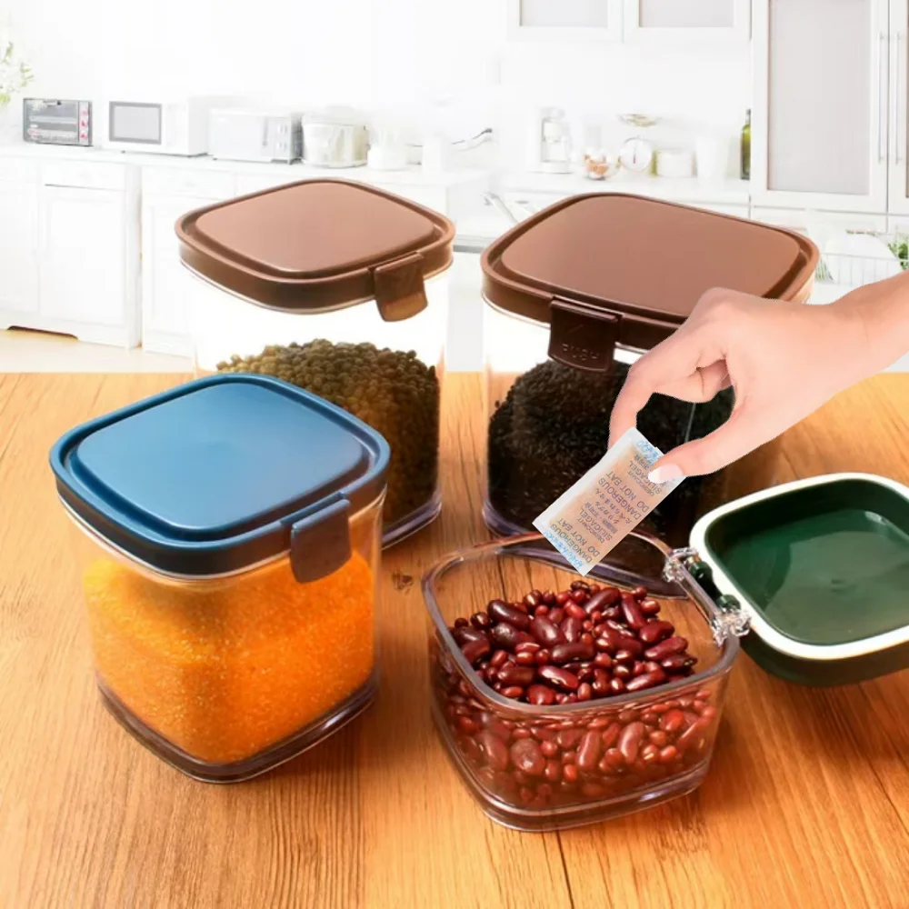 10g Reusable Silica Gel Beads Moisture Absorber Desiccant Dehumidifier Kitchen Living Room Color Changing Indicating Silica Gel silica gel desiccant moisture absorber
