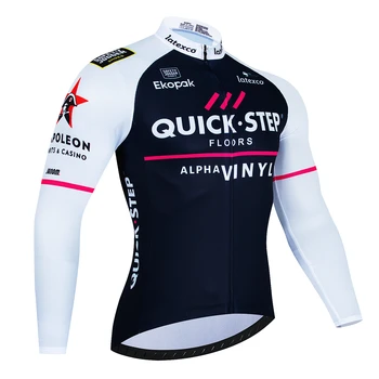 Quick Step 2024 Men's Long Sleeve Cycling Shirt 1