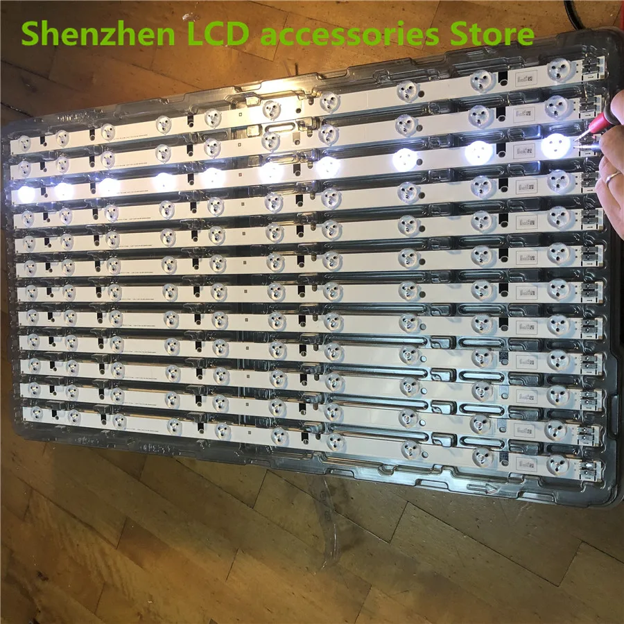 

4Pieces/lot FOR LED BACKLIGHT STRIP BN96-21476A D1GE-320SC1-R2 FOR DE320BGA-B1 UE32EH5000 TV 100%NEW