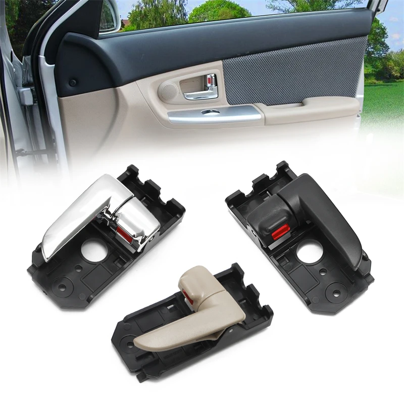 car hood Front Rear Interior Door Handle For Kia Cerato 2005 2006 2007 2008 2009 2010 2011 2012 Inner Handles 82610-2F000 82620-2F000 hood bug deflector
