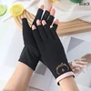 1 Pair Anti UV Nail Gloves UV Gel Shield Glove Fingerless Manicure Nail Art Tools LED Lamp Nails Dryer Radiation Hand 2