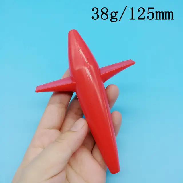 HOOFISH 2PCS/LOT Airplane Shape Fishing Saltwater Lures 38g/96g Tuna