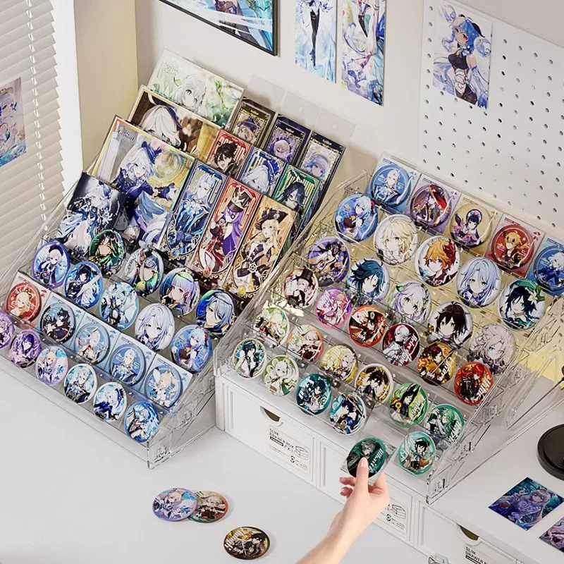 바 디스플레이 랙, 계단 기장 보관함, 배지, 레이저 티켓, 색지, 카드, 주변 디스플레이 랙