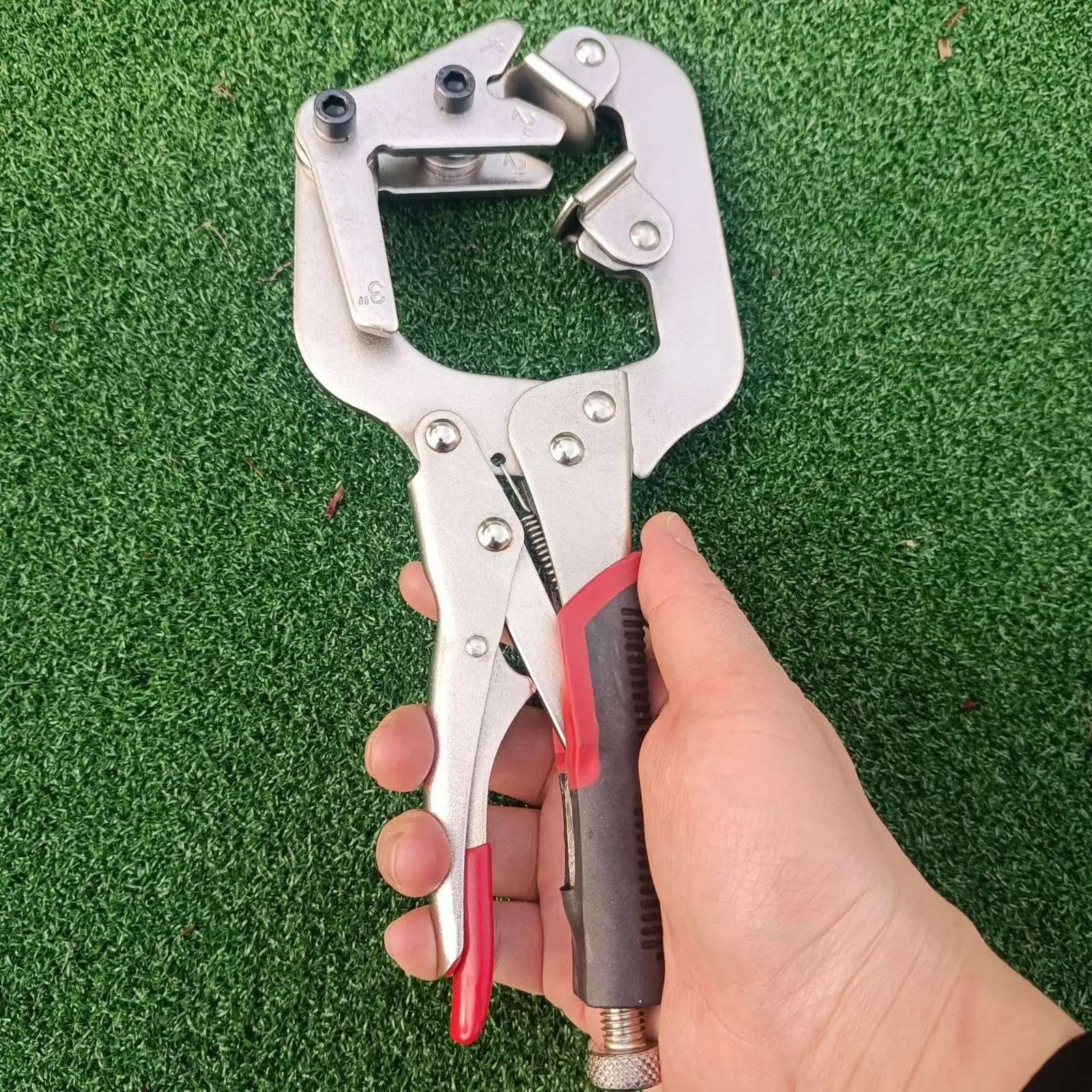 Locking Pliers Nonslip Handle Heavy Duty Clamp Set for Woodwork