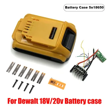 Custodia batteria Circuito di protezione carica PCB 18V 20V Baterry per custodia batteria agli ioni di litio Dewalt DCB183 DCB200