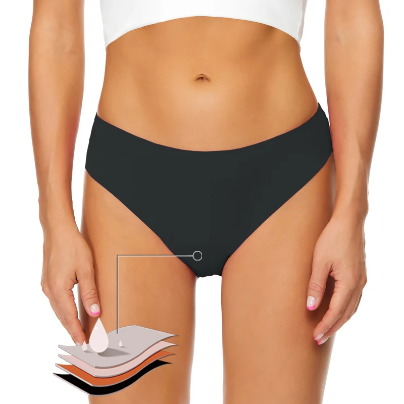 Girls Menstrual Swimwear 4-Layer Leakproof Sexy Leopard Bikini Summer Beachwear menstrual swimwear