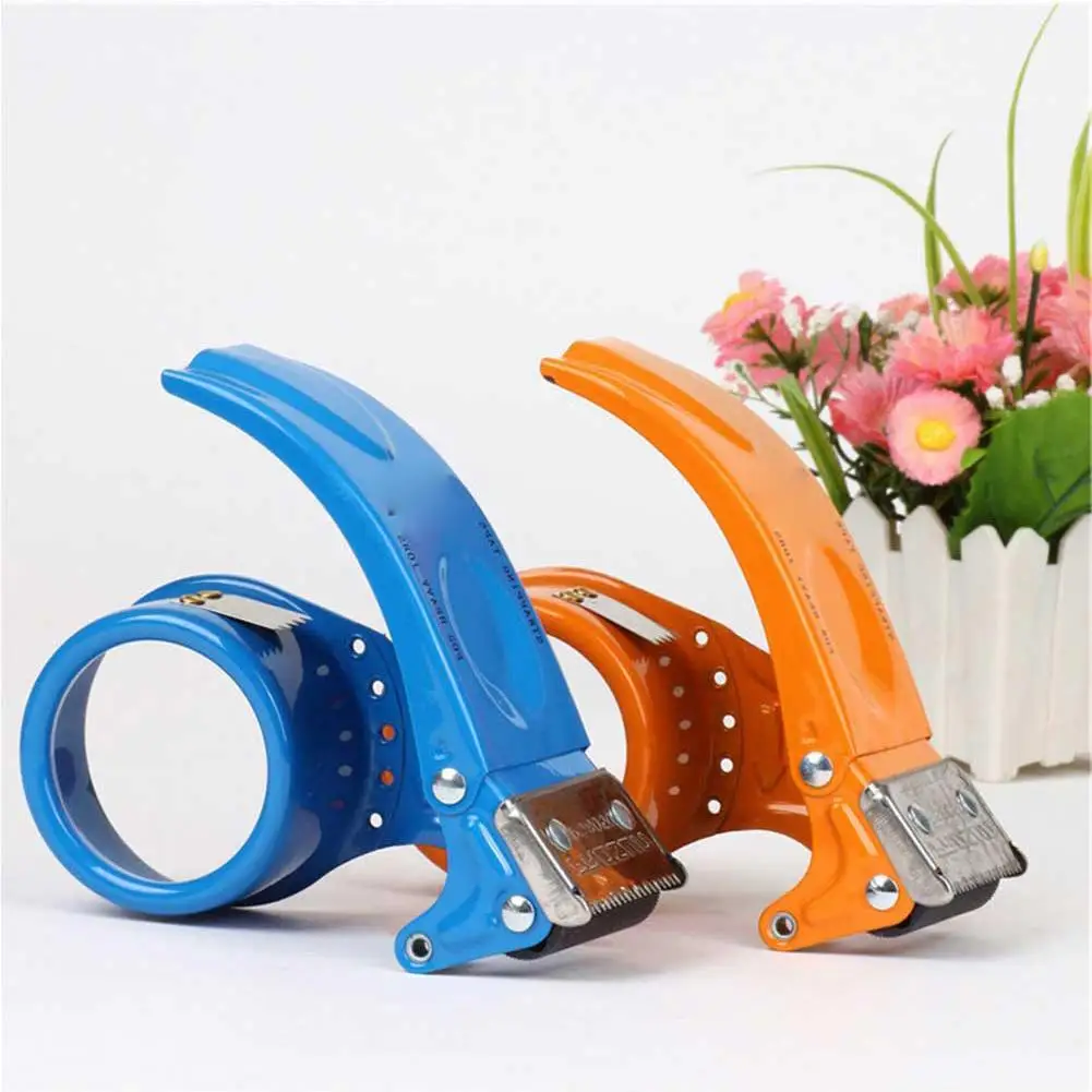 Office Adhesive Roller Tape Dispenser Cutter Stationary Package Machine Supplies Bag Plastic Packer Sealing