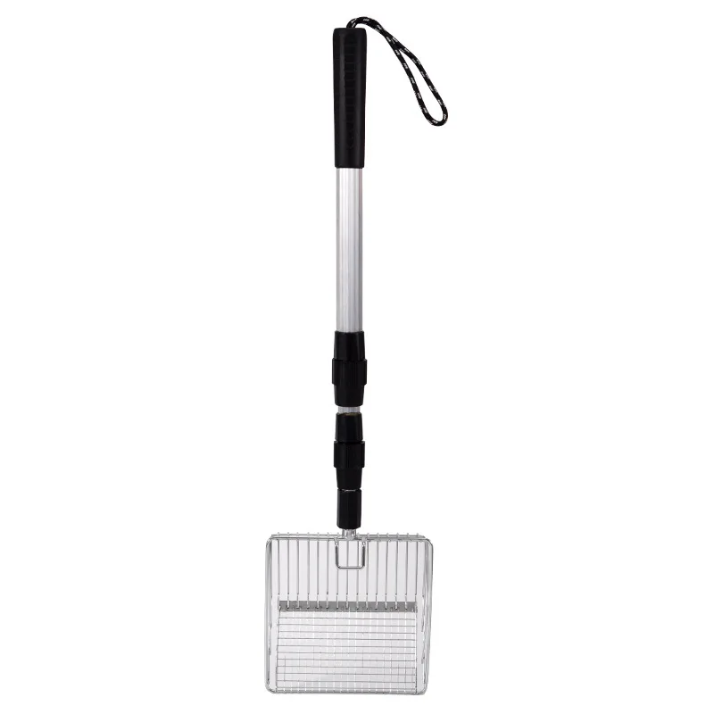 Metal Cat Litter Scoop with Retractable Handle 6