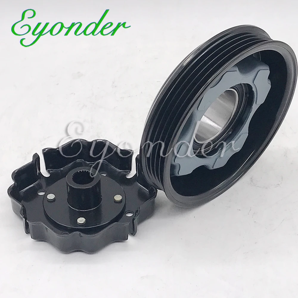 Ac A/c Air Conditioning Compressor Clutch Set