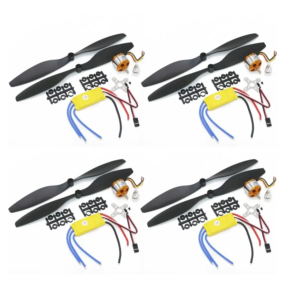 Kit Moteur Brushless A2212 30A ESC 1045 Hélice pour Drone FPV