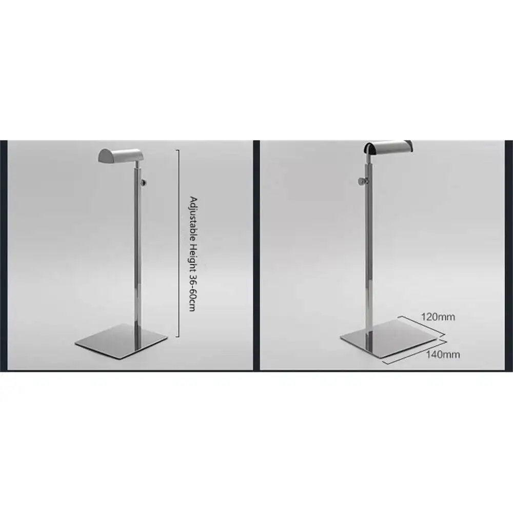 Supporto Espositore Regolabile Cromato per Borse/Cappelli