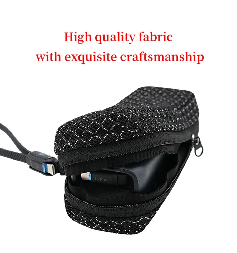 Portable Power Bank Bag for Anker A1695 Portable Power Source Breathable Bag Zolo 165W Outdoors Travel Carrying Ventilate Case