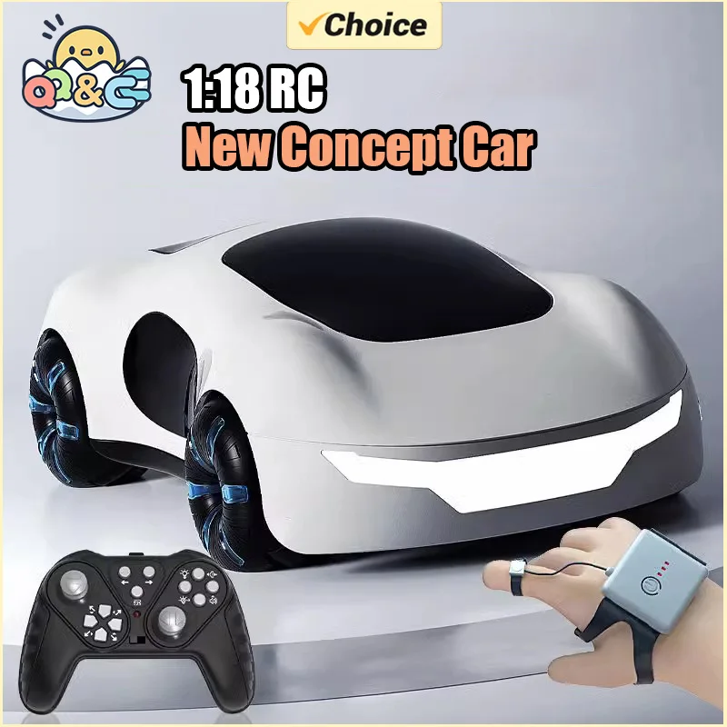 ABS Remote Control Car Toy with Spray Light for Kids