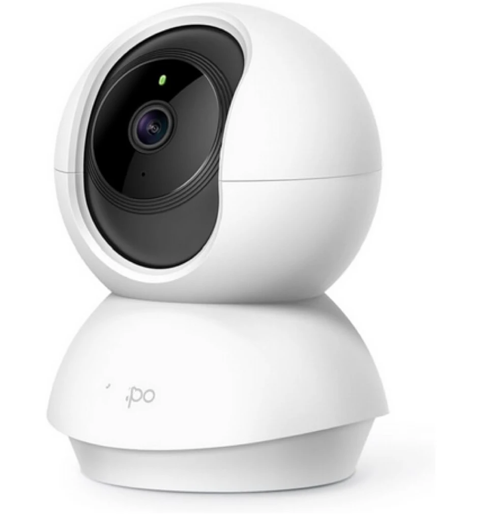 TP-Link 타포 C200 WiFi IP 카메라 (렌즈 팬 및 틸트 기능, 1080p 해상도, 양방향 오디오, 야간 투시 기능, 최대 9m, 최대 128GB 로컬 메모리)