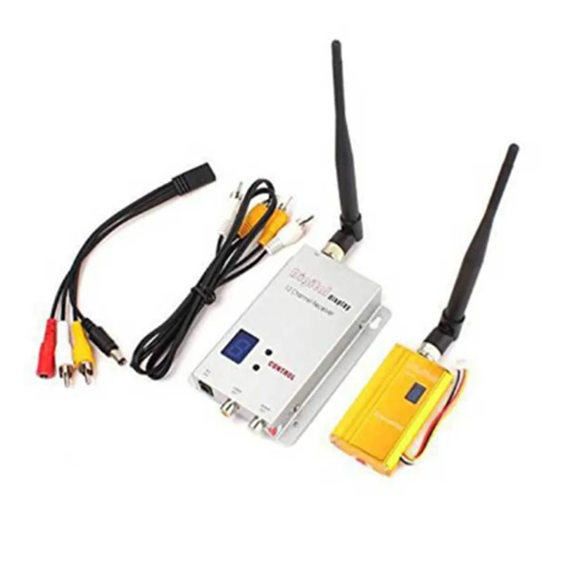 

FPV 1.2Ghz 1.2G 8CH 1500Mw Wireless AV Sender TV Audio Video Transmitter Receiver Combo for QAV250 250 FPV RC(A)