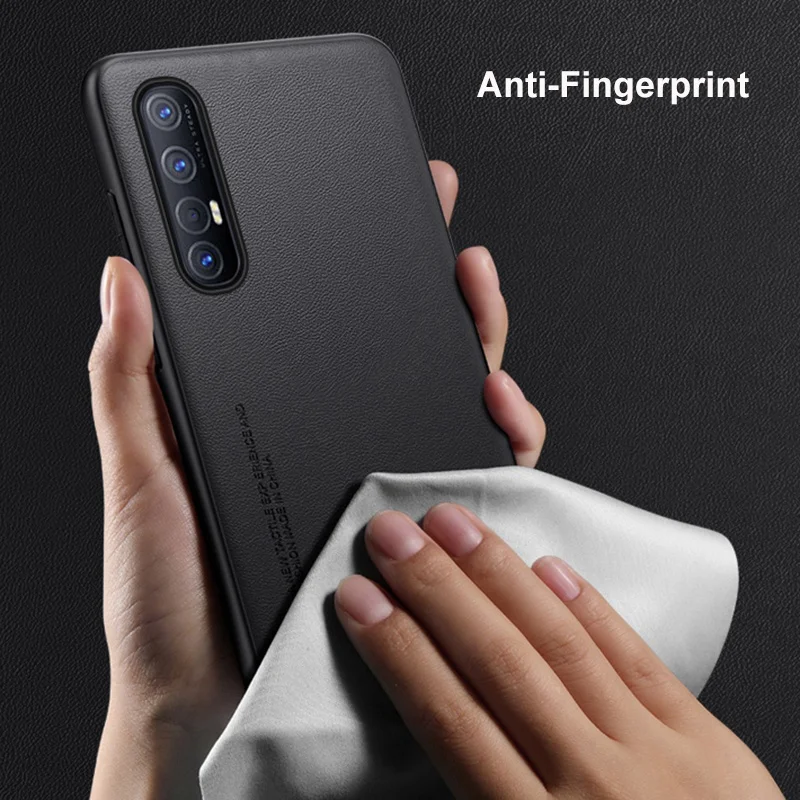 Luxury PU Leather Full Protection Phone Case - Elegant Silicone Back Cover