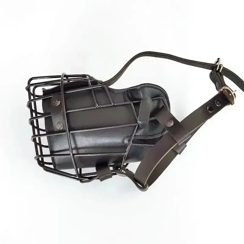 Anti-Bite Dog Training Mouth Cage Mask Dog Tactical Impact Metal Muzzle German Shepherd Doberman Rottweiler Sniffer dog muzzle