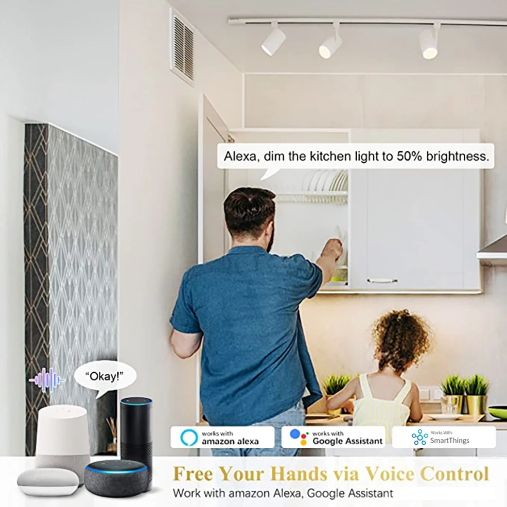 WiFi Smart LED Bulbs GU10 - Installation