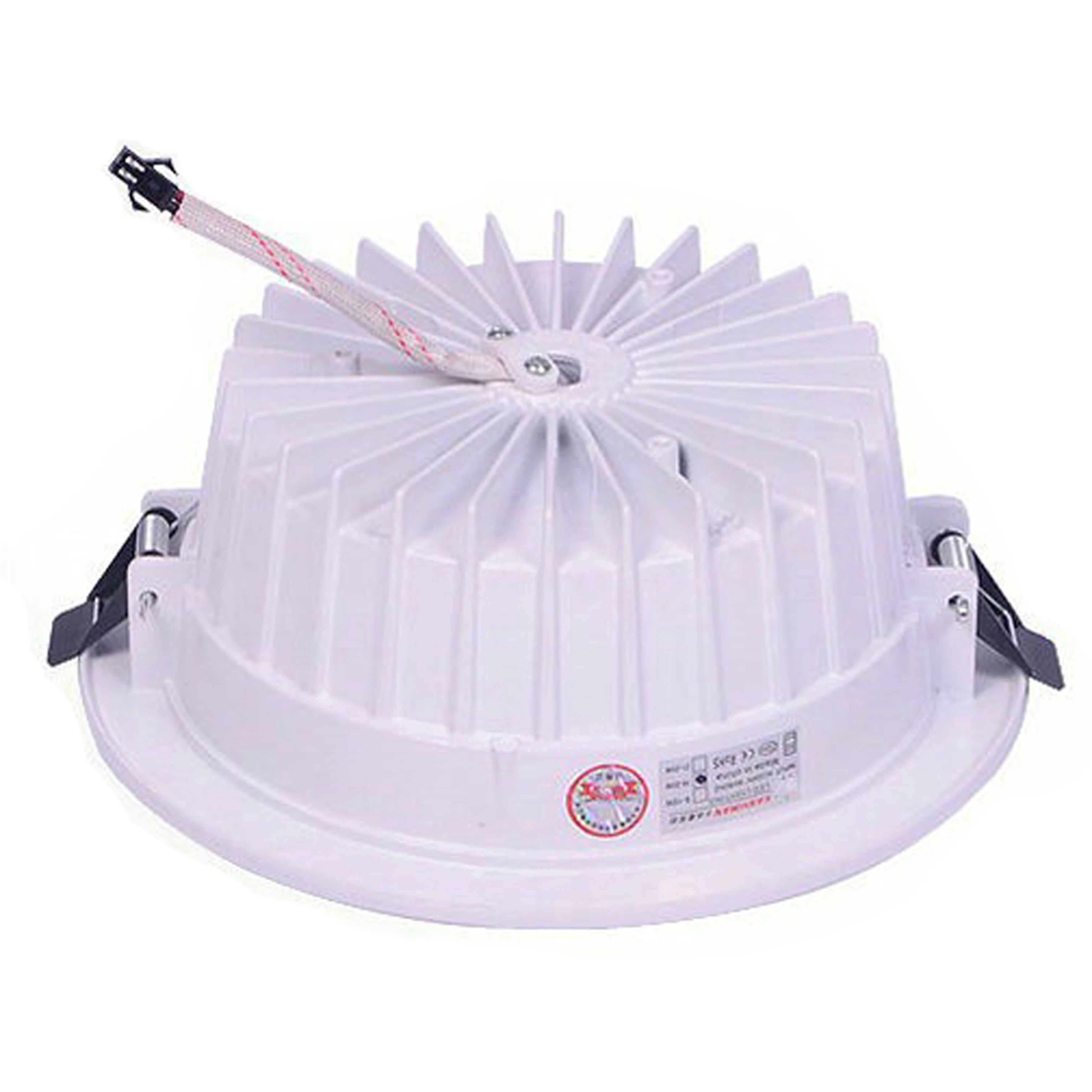 50 Stuks 30W Led Down Licht Dimbare Downlight Cob Inbouw Plafond Spot Lamp Waterdichte Ip68 3 Jaar Garantie