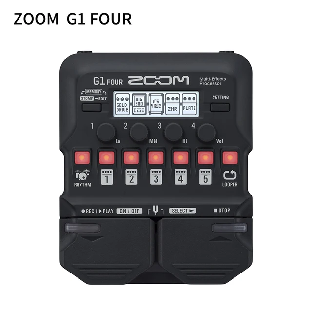 ギター ZOOM G1X Four Amazon.com: Zoom G1X Four Guitar Effects Processor with