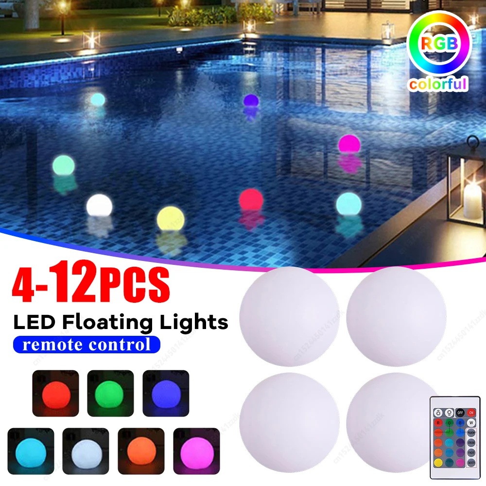 Waterproof LED Glowing Inflatable Beach Ball for Pool Party