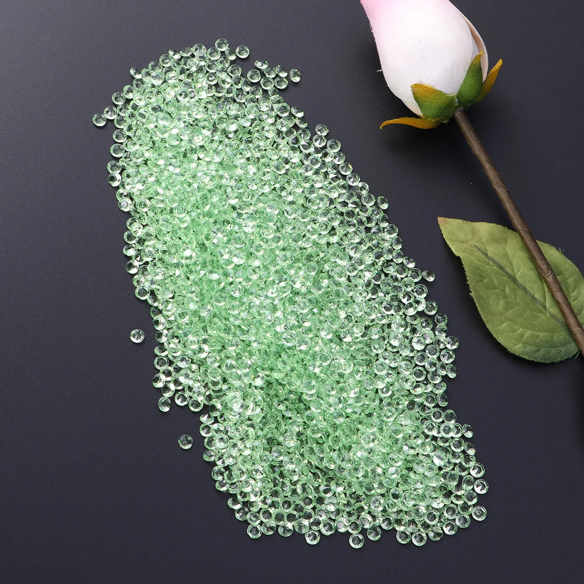 Twenty Thousand Pcs Acrylic Rhinestone Bright Color Craft Rhinestone Crystal Accessories Vase Fillers Fake Diamonds Clear Gems 6