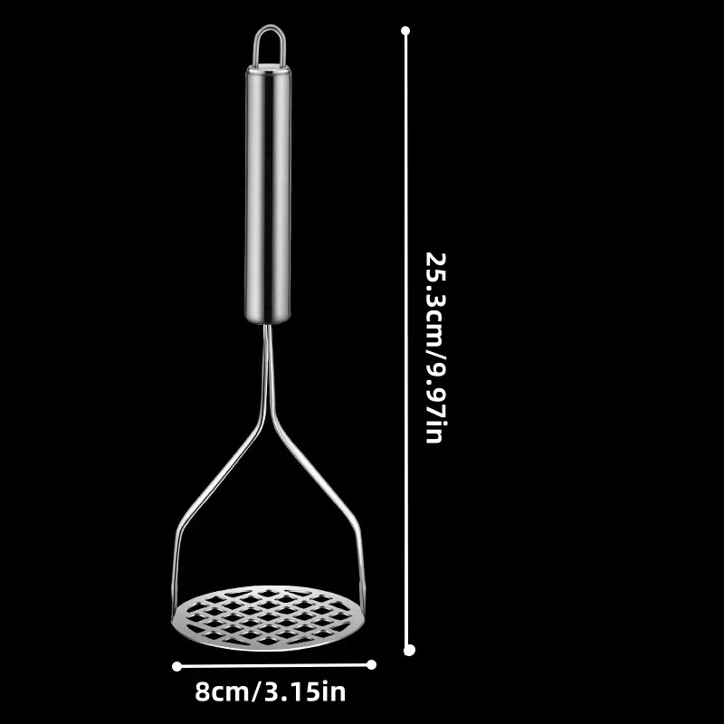 Home kitchen small tools creative mud press mashing machine mud juice machine stainless steel potato crusher fruit pushing potato masher