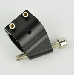 Aluminum Alloy Fixed Parts for Pesticide Barrels - Plant Protection Machine Accessories (Black 20mm 1pcs)