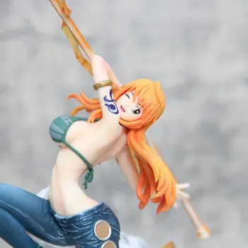 Figuras de acción de One Piece, estatua de Anime Nami GK, modelo de Figuras de acción de One Piece, estatua de Anime Nami GK, modelo de