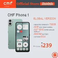 Global Version CMF Phone 1 Smartphone 6.67" 120Hz  AMOLED Screen MTK Dimensity 7300 50MP Camera 33W Fast Charging CMF By Nothing 1