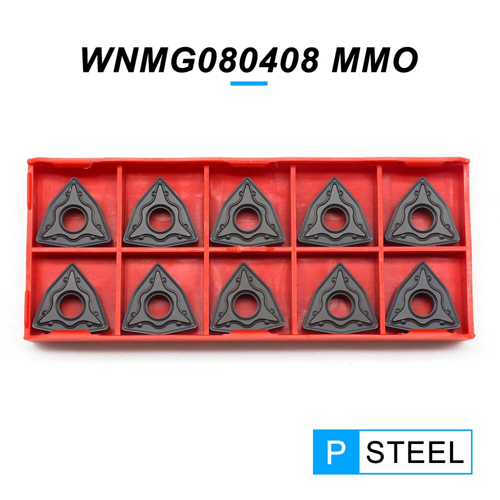 

WNMG080408 MMO PC4125 Carbide Inserts External Turning Tool Tungsten Carbide Blade WNMG 080408 CNC Lathe Cutter Tools For Steel