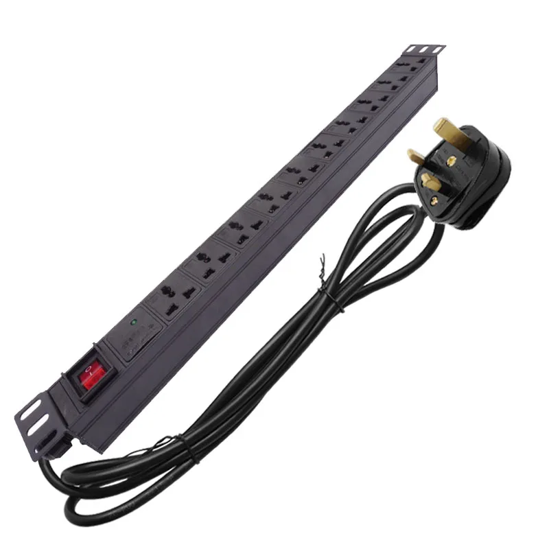 

Удлинитель питания PDU, 10 точек, универсальная розетка из алюминиевого сплава