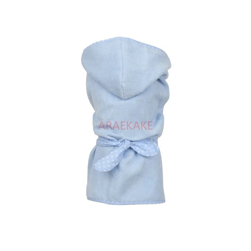 Cute Pet Dog Bathing Towel Bath Towel Dry Body Absorbent Bathrobe
