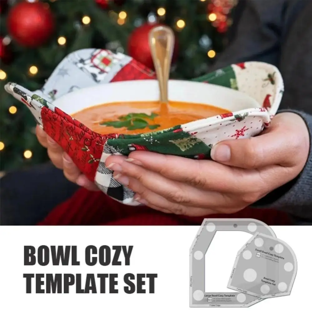 DIY Sewing Ruler Bowl Cushion Template Patchwork Measure Tailor Drawing