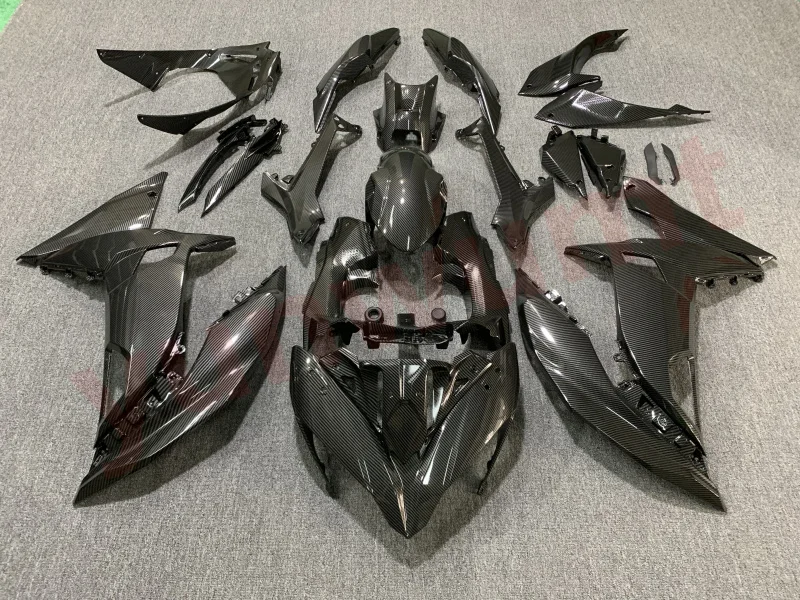 Motorcycle ABS Full Fairings kit NINJA650 17 18 19 NINJA 650 ER6F Bodywork Fairing kits set carbon fibre