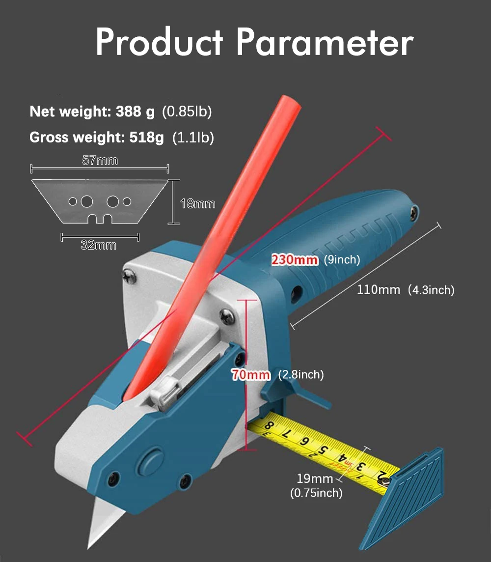 Kompakt ahşap işleri alçıpan kesici