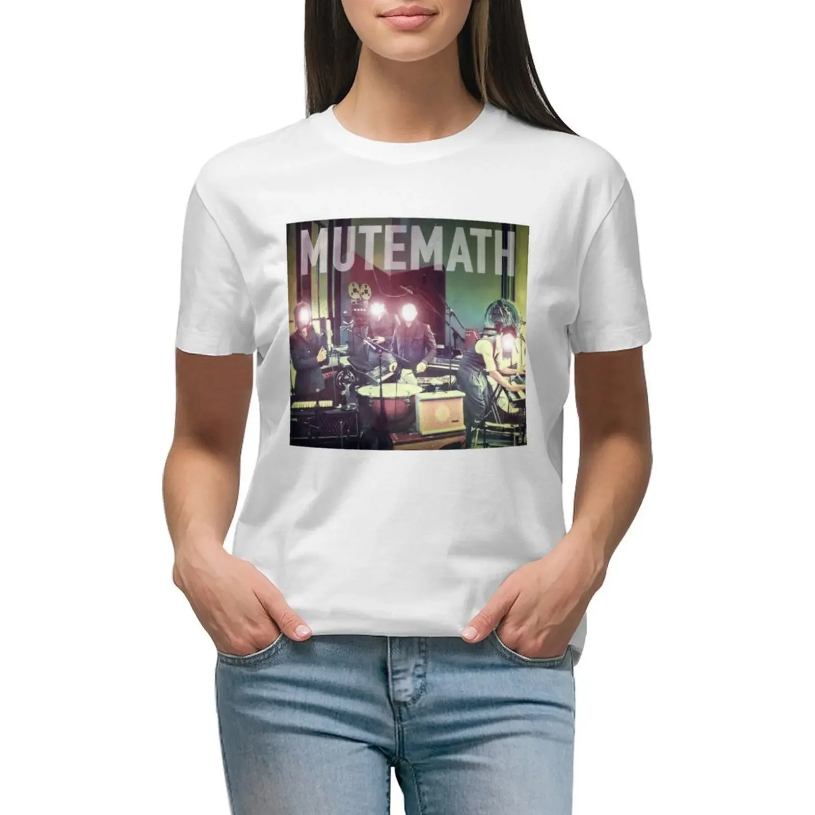

MUTEMATH-MIREL-3-Essential T-shirt plus size tops Aesthetic clothing plain t shirts for Women